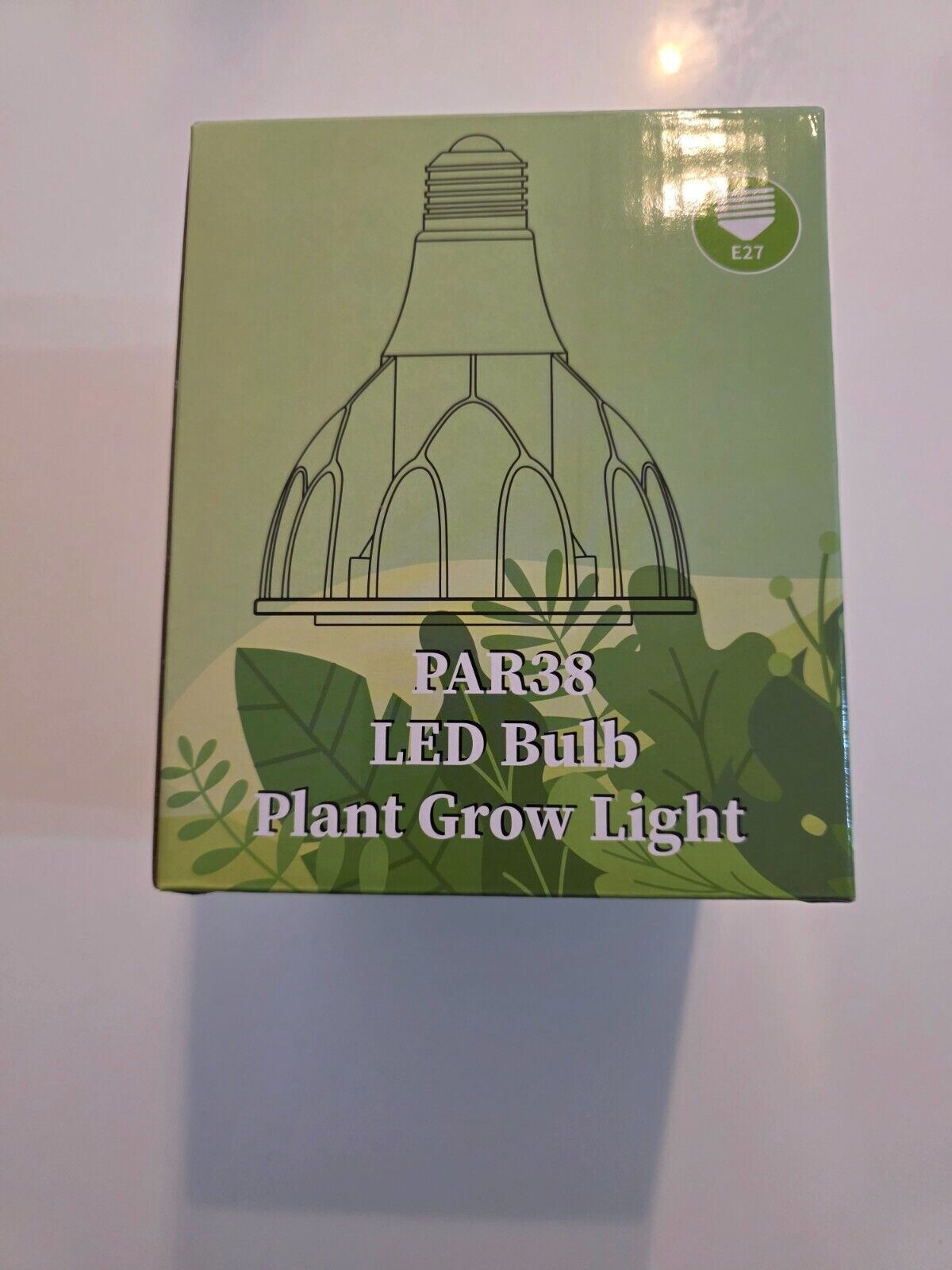 36W LED Pflanzenlampe - Vollspektrum, 6000K, Weiß