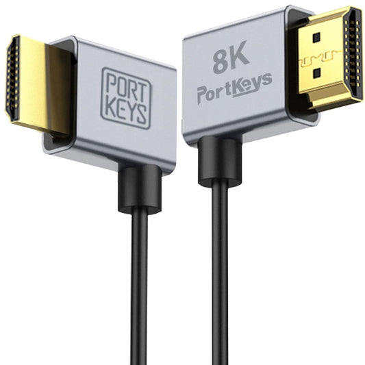 8K HDMI 2.1 Kabel 1m Ultradünn 2,5mm 48Gbps 8K@60Hz