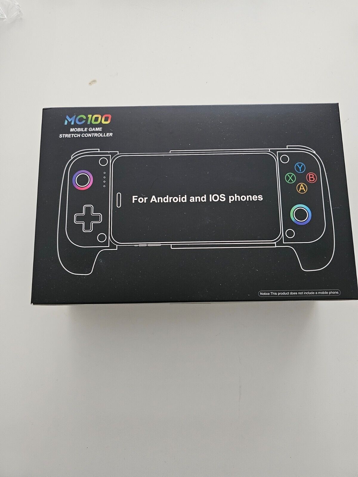 Gamecontroller für iPhone/Android mit Case Support, Hall-Effekt Joysticks Gamepa
