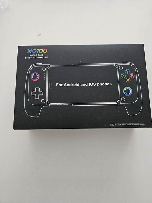 Gamecontroller für iPhone/Android mit Case Support, Hall-Effekt Joysticks Gamepa
