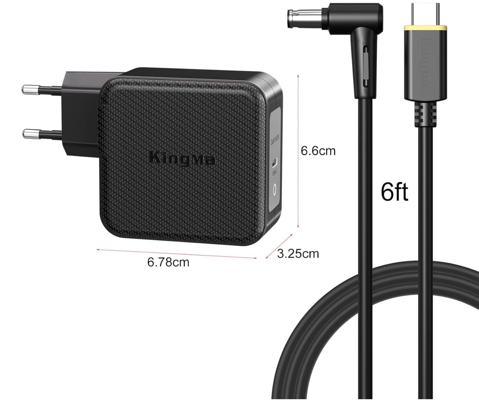 140 W Laptop-GaN-Ladegerät, PD 3.1 tragbares Schnellladegerät mit faltbarem Stec
