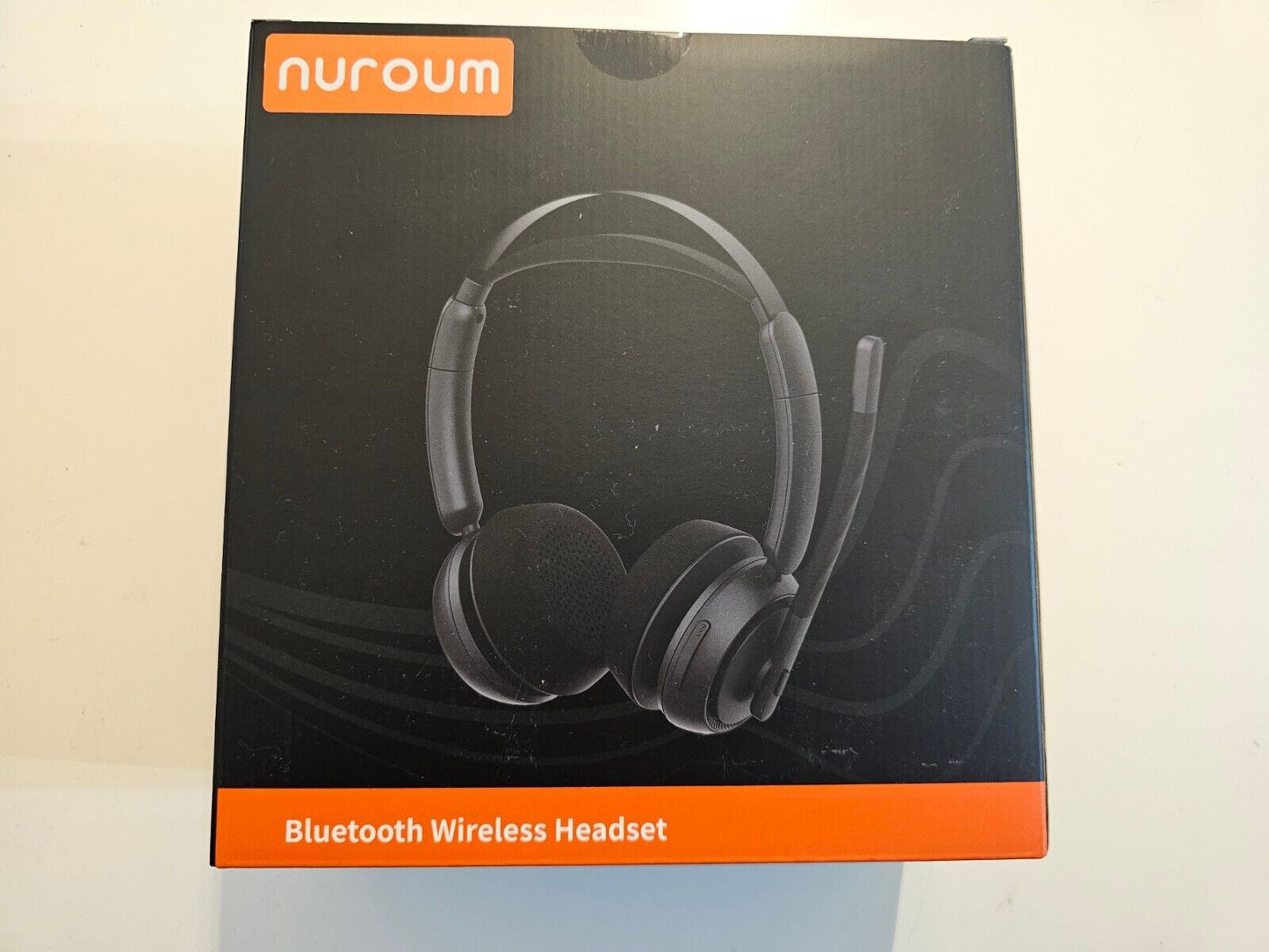 HP31DU Bluetooth Headset mit Mikrofon Wireless, Geräuschunterdrückende Mikrofone