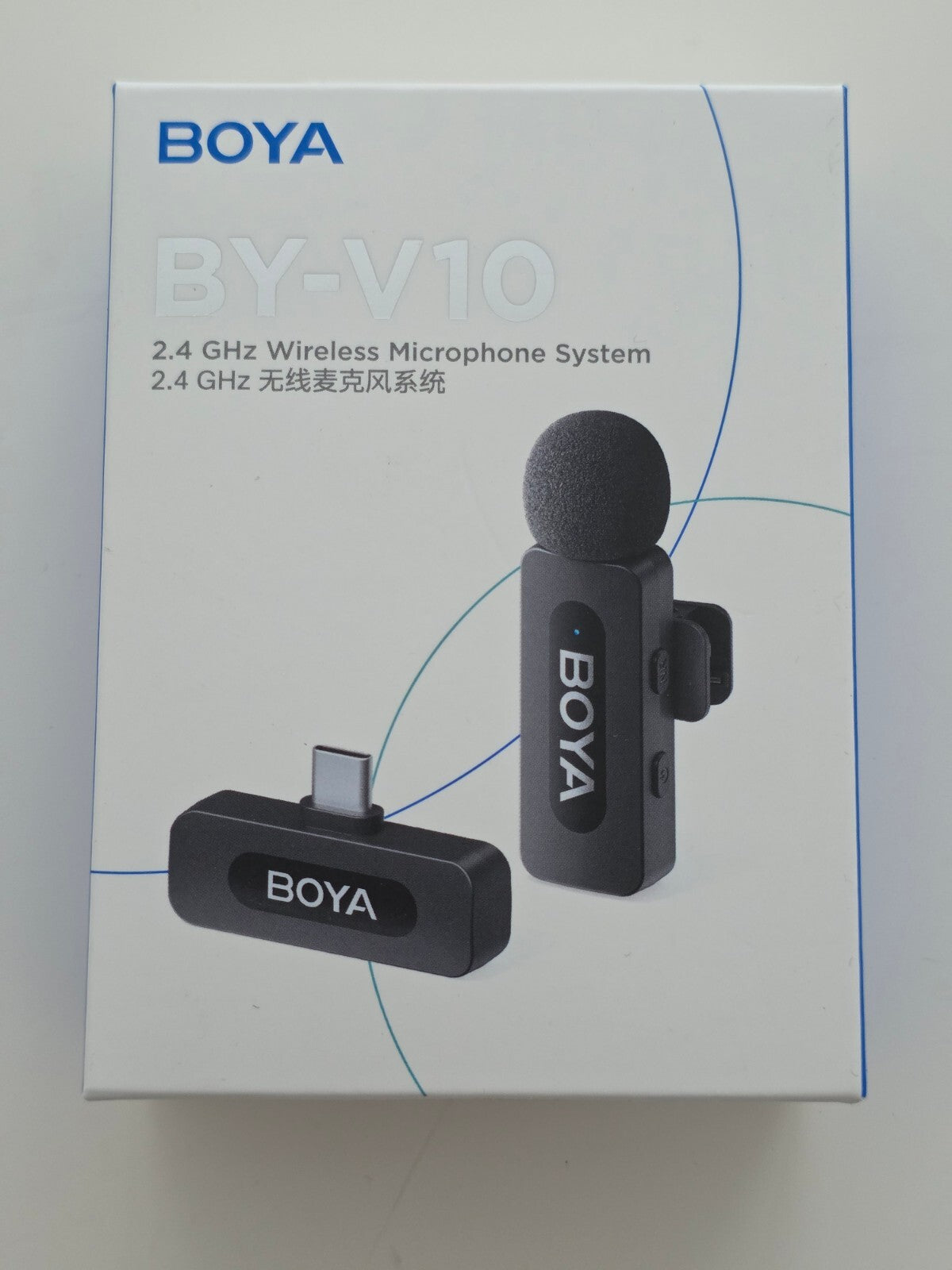 Kabelloses USB-C Mikrofon 48kHz für iPhone Android Videoaufnahmen