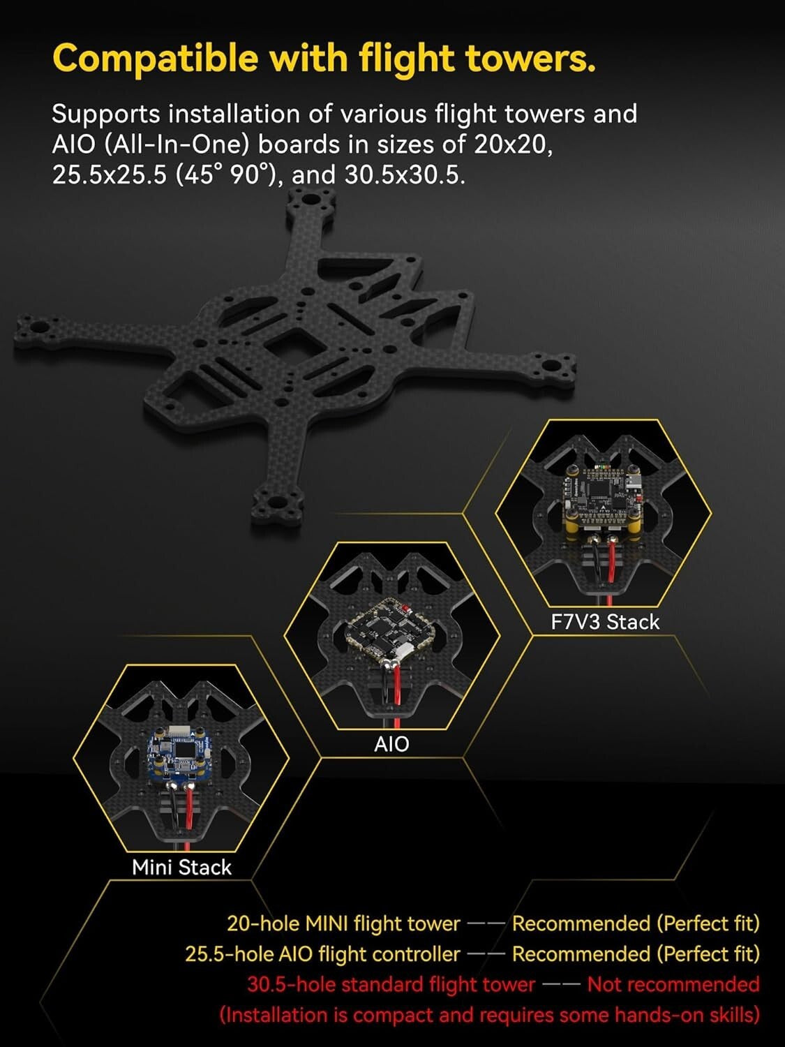 Bee35 Pro 3,5" Cinewhoop FPV Rahmen 4S/6S DJI O3 Kompatibel