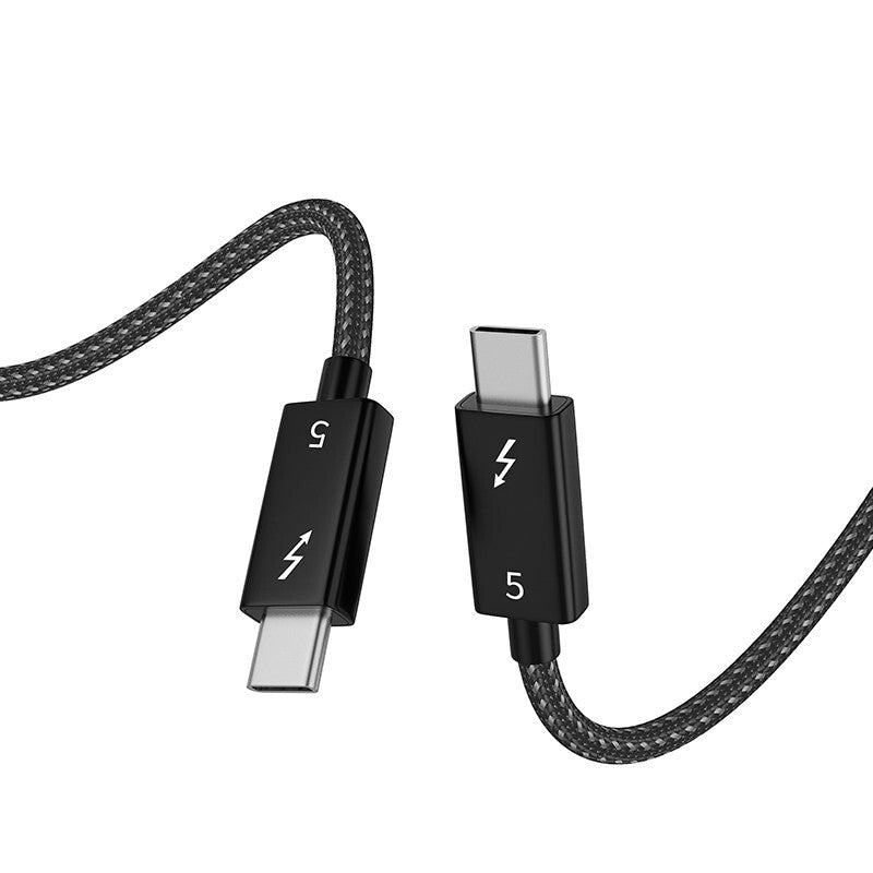 Thunderbolt 5 USB-C 80Gbit/s 16K@60Hz  8K@60Hz 4K@120Hz 240W PD Schnellladekabel