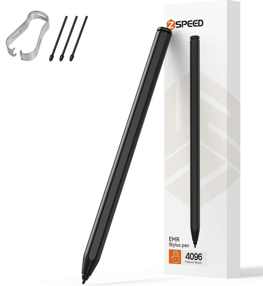 S Pen Ersatz für Galaxy Tab S9 Stift 4096 Druckstufen Magnetisch Schwarz