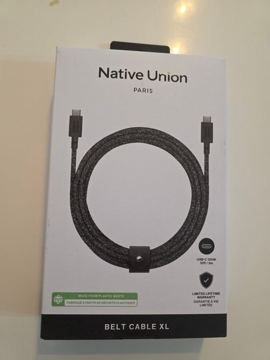 USB-C Belt Cable XL 100W 3m Cosmos