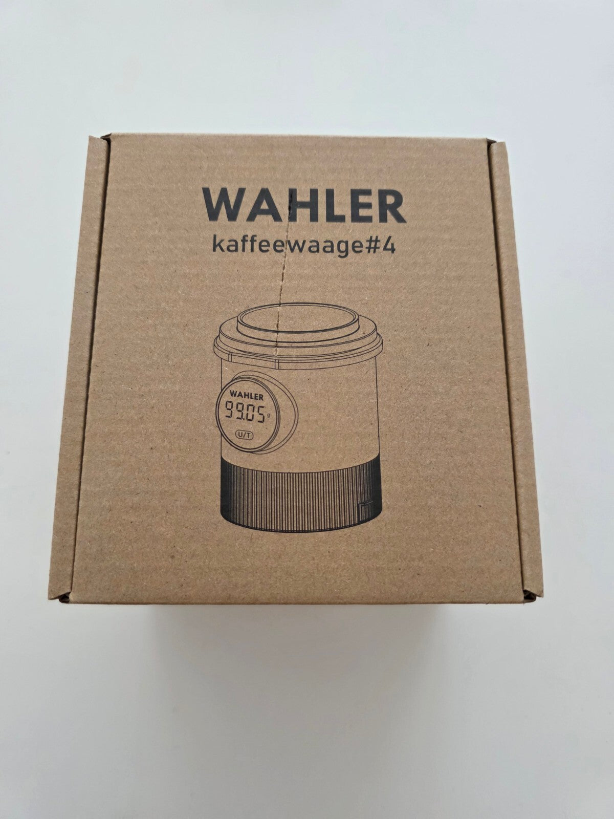 Kaffeewaage Barista Waage 0,05g Präzision Siebträger Edelstahl