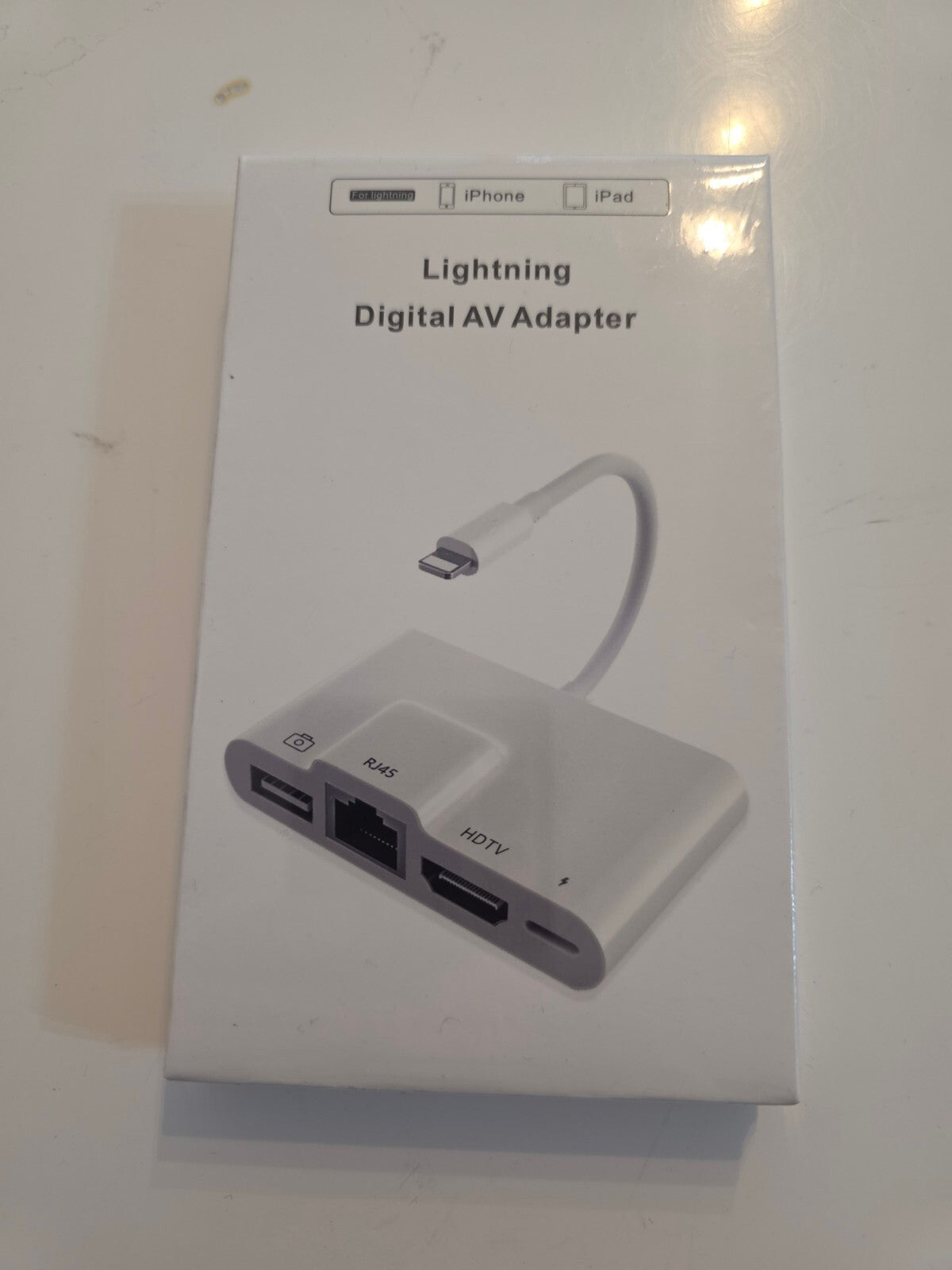 4-in-1 Lightning HDMI/USB/Ethernet Adapter für iPhone/iPad