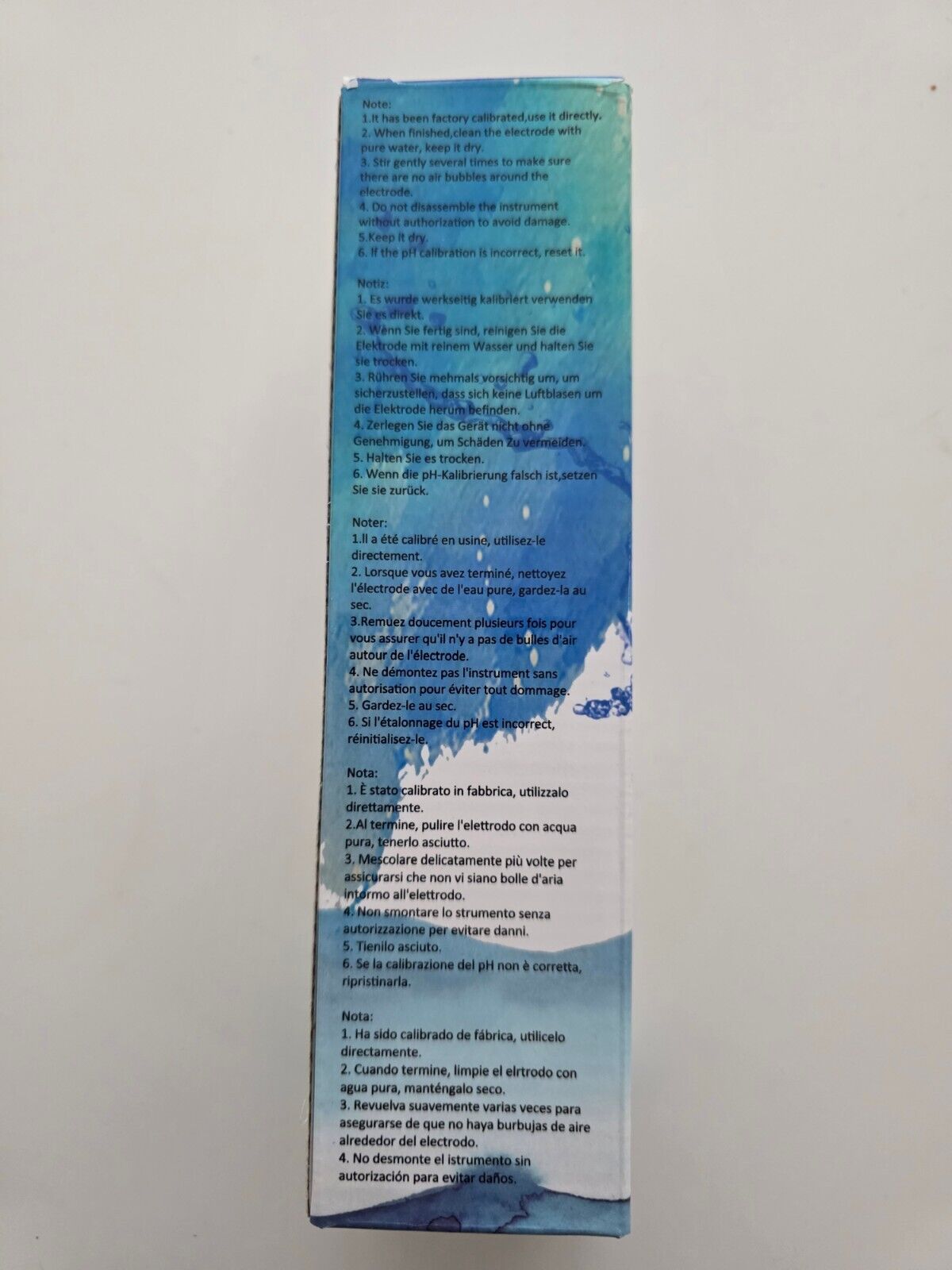 PH Messgerät 4-in-1 EC TDS Temp. Wasserqualität