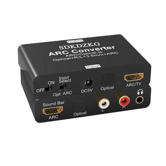 192KHz DAC HDMI ARC Audio Extraktor Adapter 5.1CH SPDIF RCA 3.5mm