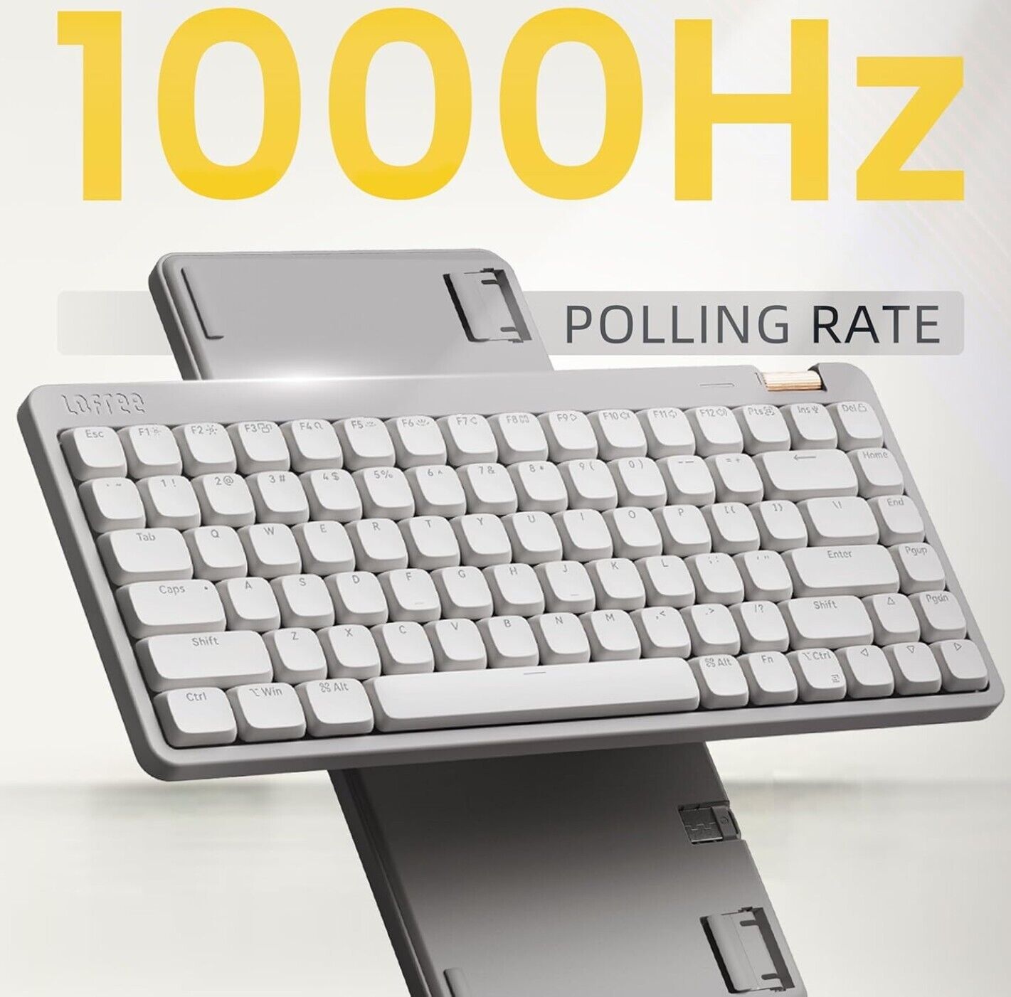 Low Profile Mechanische, Swappable Wiederaufladbare Kabellose Tastatur QWERTY