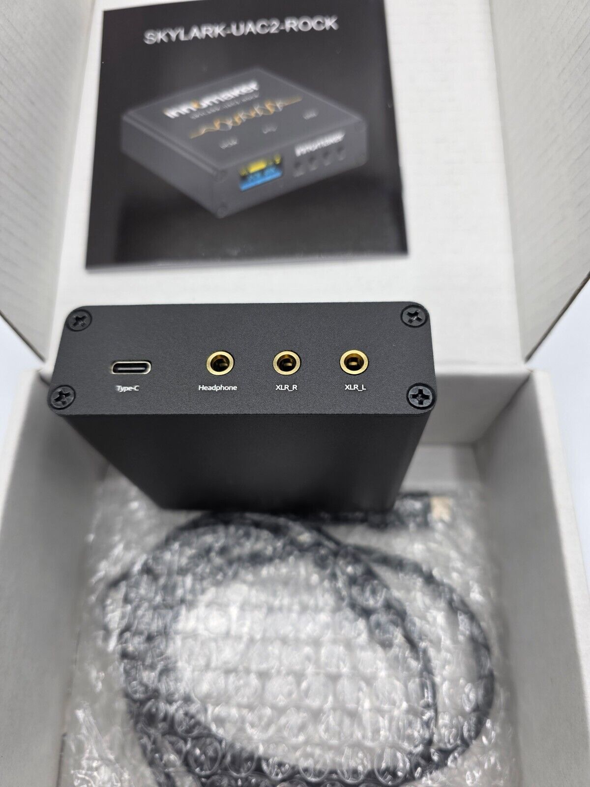 HIFI USB DAC ES9038Q2M 32Bit/768kHz DSD256, OLED