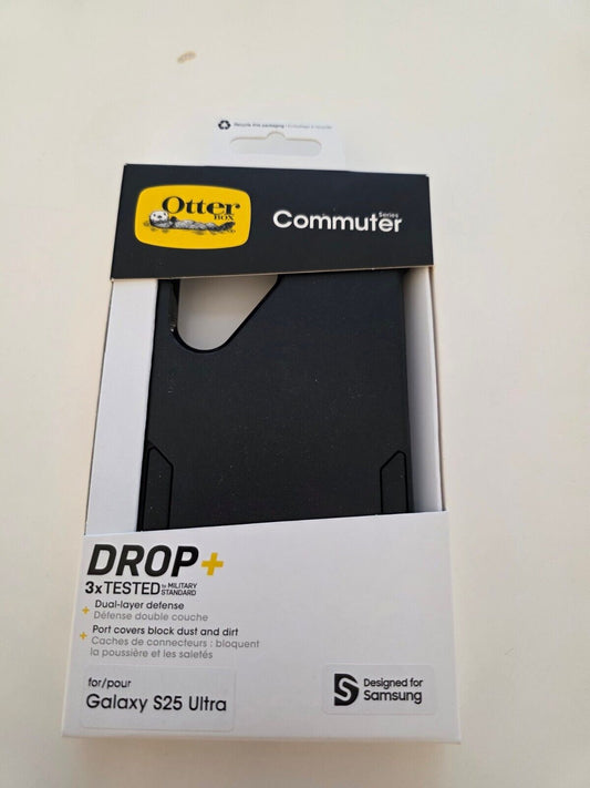 OtterBox Commuter Hülle Galaxy S25 Ultra Schwarz Militärstandard