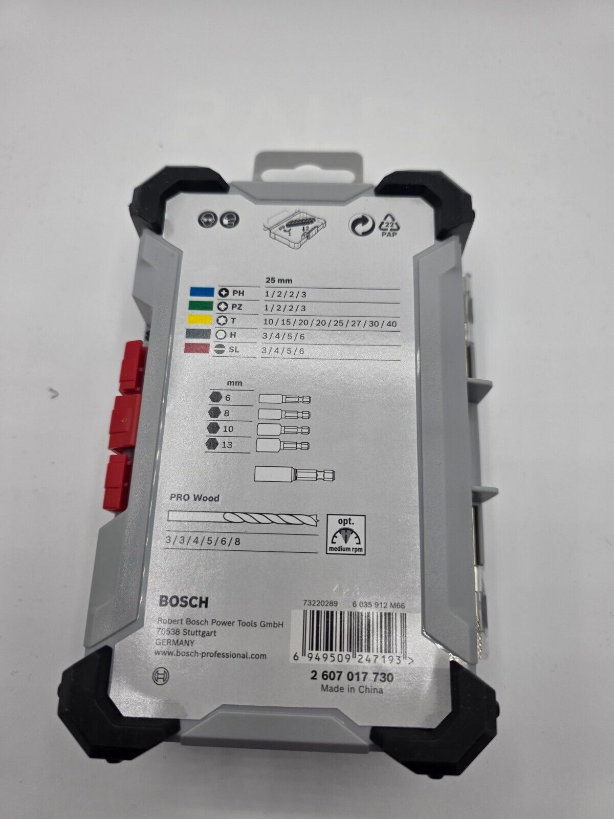 Bosch 35x Extra Hard Bit- & PRO Wood Bohrer-Set 35tlg