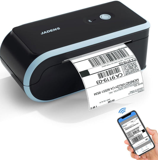 Bluetooth-Versandetikettendrucker, kabelloser 4x6-Thermoetikettendrucker für den