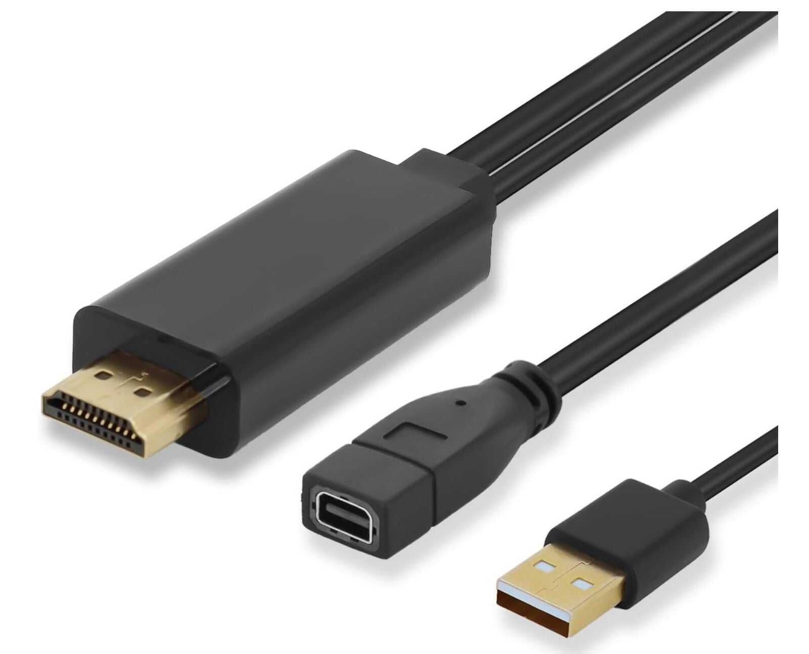 HDMI auf Mini DisplayPort Adapter 4K@60Hz, USB-Aufladung, Unidirektional