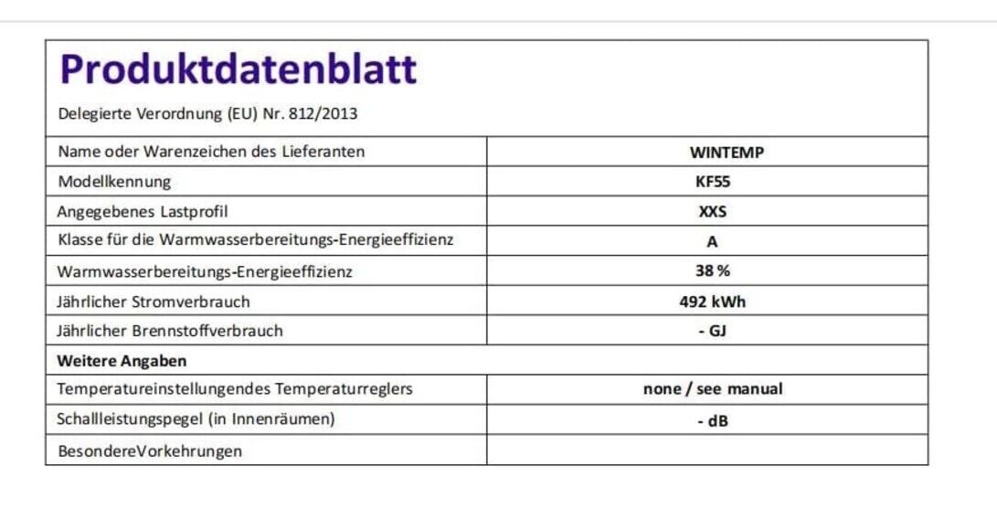 Elektrischer Durchlauferhitzer 5,5 KW 230V, Ohne Stecker, Kleiner Küchen-Durchla