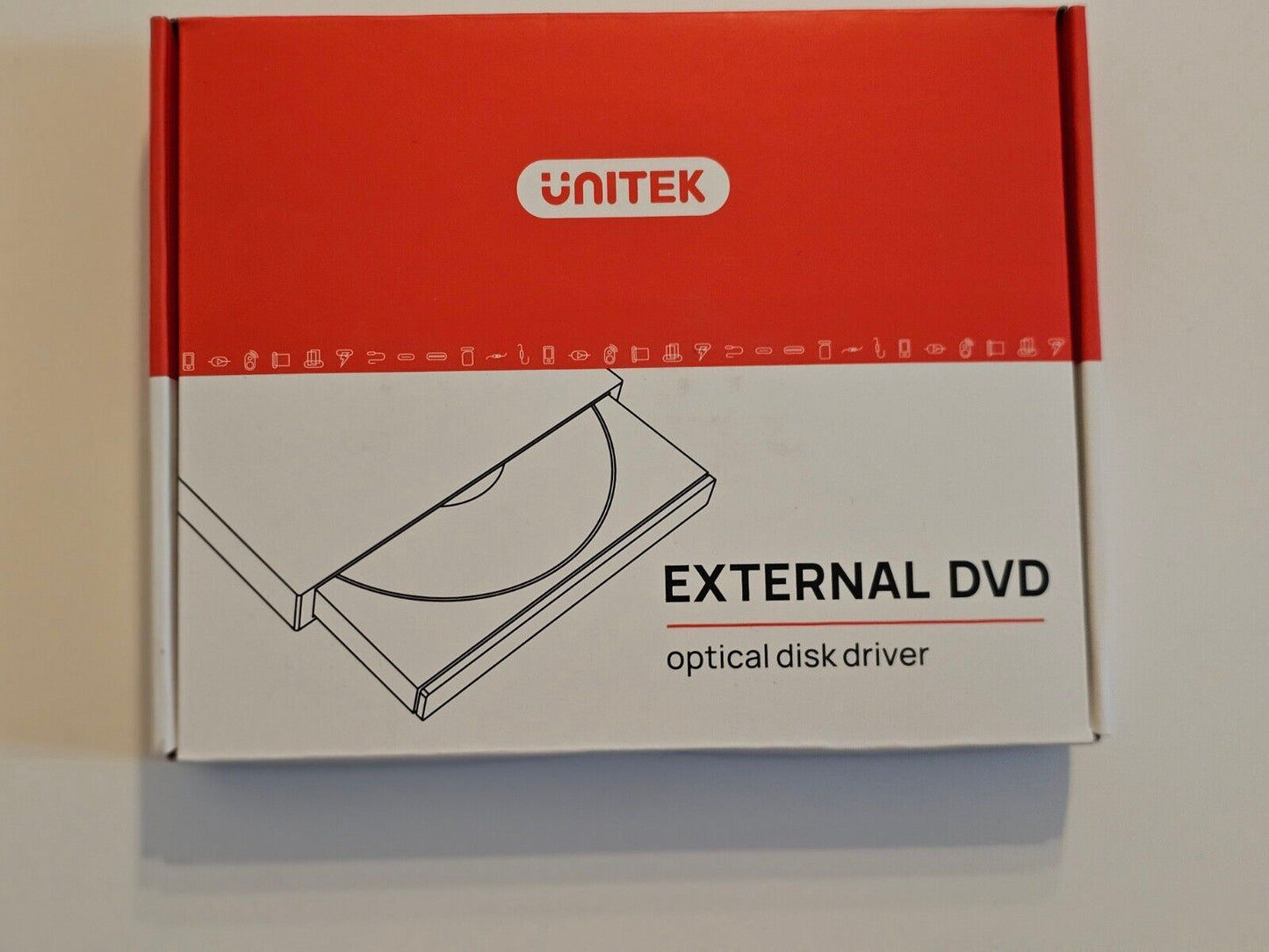 Externes CD DVD Laufwerk USB C Tragbares CD/DVD +/-RW Laufwerk/DVD Player mit SD