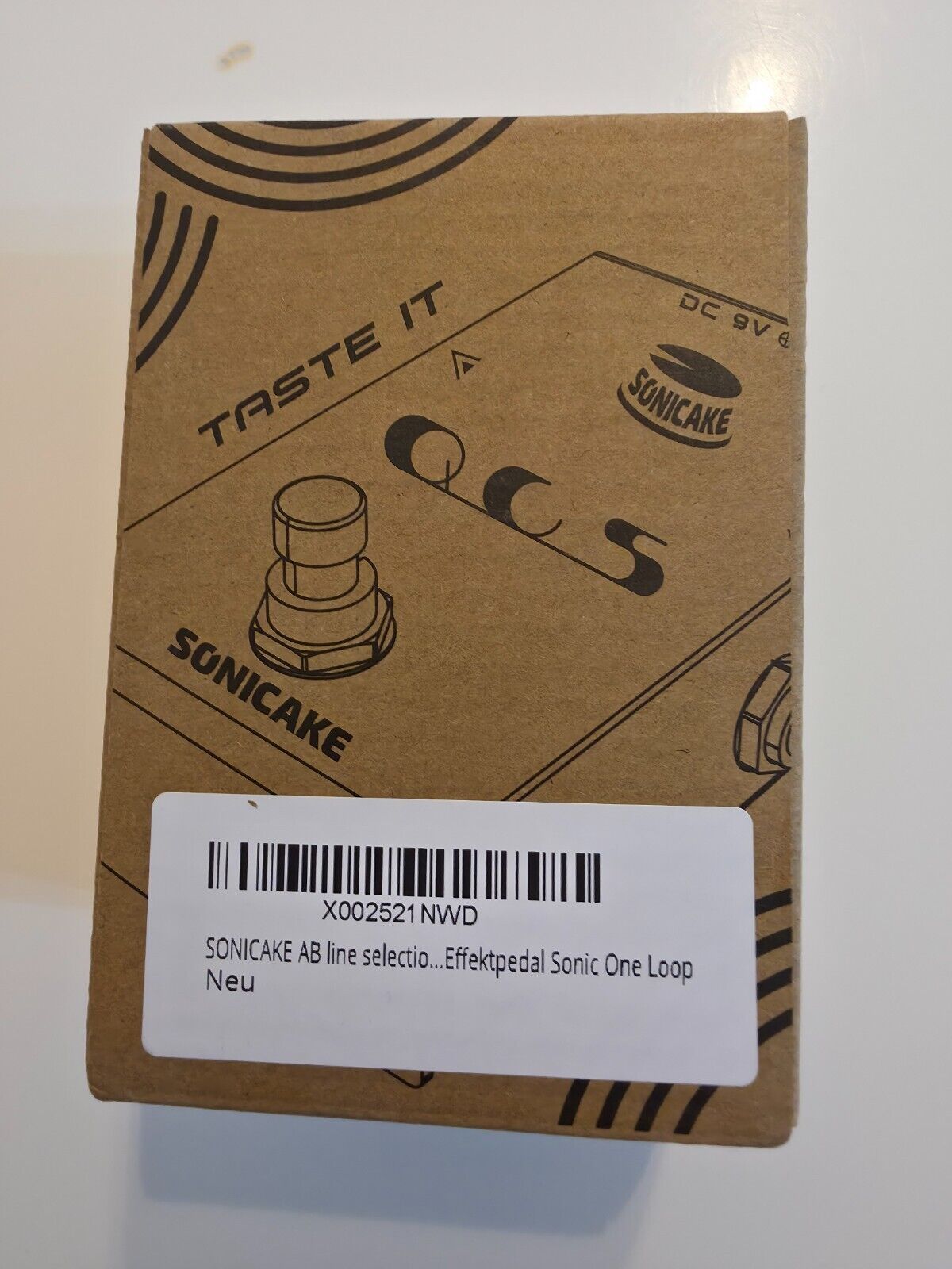 AB line selection Buffer Gitarre Bass Effektpedal Sonic One Loop