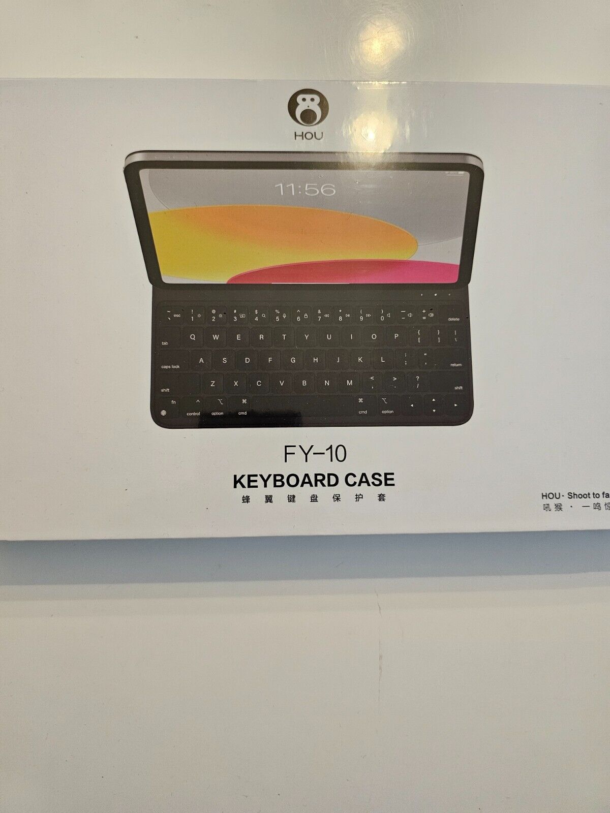 Hülle mit Folio Tastatur für iPad 10 10.9 Zoll,Ultra Slim,QWERTZ (Weiß)