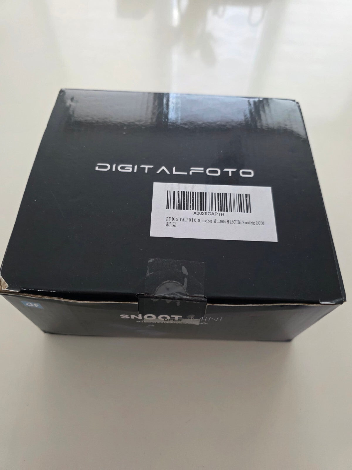 Mini Snoot Projektor Godox/Smallrig/Ulanzi 19 Gobos Silbergrau