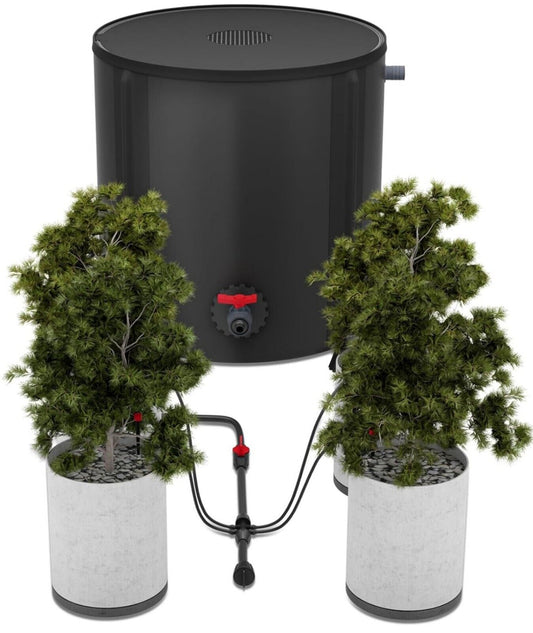 50L Indoor Auto-Bewässerung, 25W Pumpe, 8 Tropfdüsen