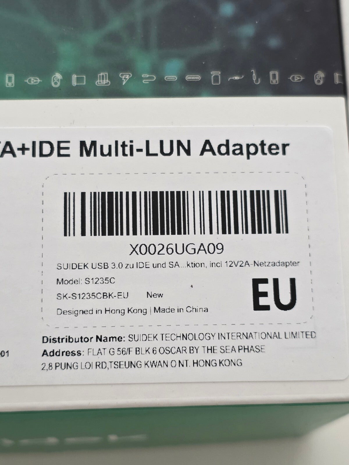 USB 3.0 IDE/SATA Adapter 5Gbps Offline-Klon 2,5"/3,5" HDD/SSD