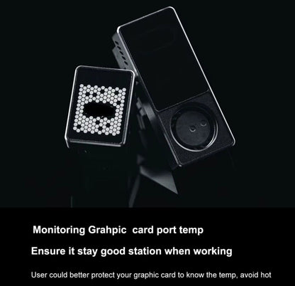 12VHPWR GPU Temp. Watt FAN Adapter RTX5090/4090/5080/4080/5070/4070 180 Grad