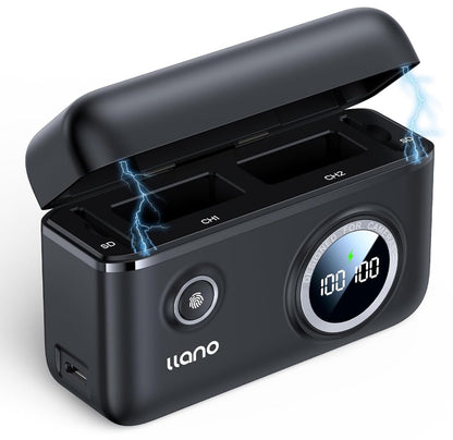 LP-E10 Akku Ladegerät 18W Schnellladegerät 2 USB-C Canon EOS