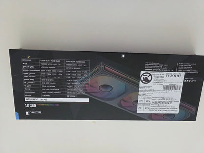 ZB360 360mm Lüftereinheit – Starke Kühlung, brillante Beleuchtung!