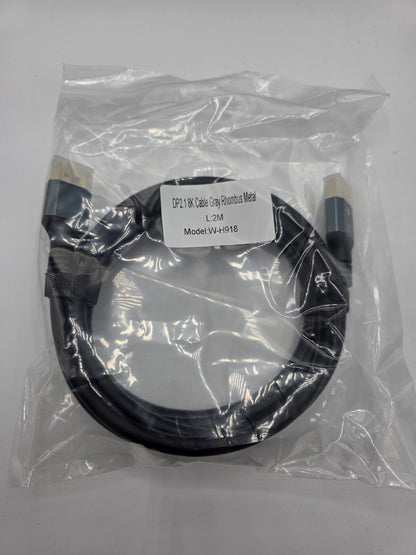 16K Displayport Kabel 2.1 DP 2.1 16K@60Hz 8K@120Hz 4K@240Hz
