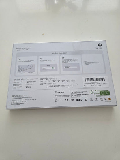 Tastatur iPad Air 11" M2/M3 Pro 11" Ultradünn Trackpad QWERTZ