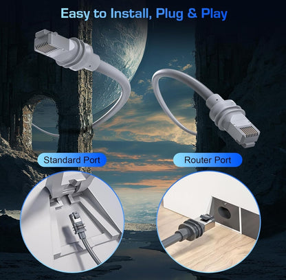 Starlink Gen 3 Kabel 50m Wasserdicht V3 Ethernet Verlängerung