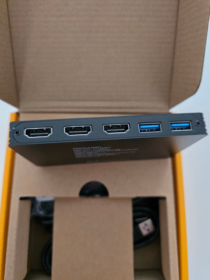 HDMI KVM Switch 8K@60Hz 4K@120Hz für 2 PCs, 1 Monitor, 3x USB 3.0
