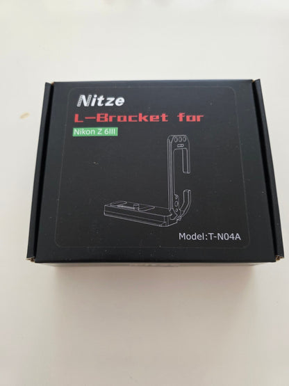 L Halterung Nikon Z6 III Vertikal-Horizontal Arca QR DJI RS 2-4 Pro