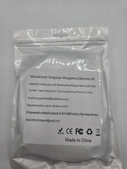 Wasserdichtes Starlink Mini USB-C zu DC Stromkabel 5m 100W PD 5A IP68