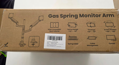 17-57" Monitor Halterung 2 Monitore 20kg VESA 75/100mm