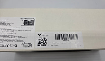 Thermodrucker A4 Bluetooth Mobiler Drucker 300dpi VESA 75/100 Schwarz
