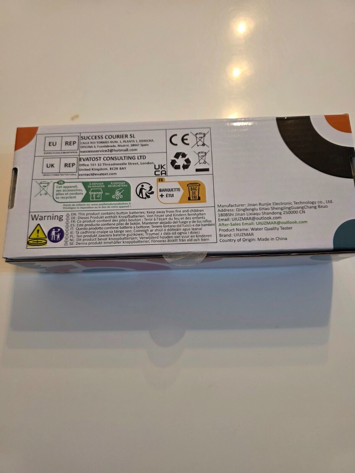 4-in-1 pH EC TDS Temperatur Messgerät für Wasserqualität