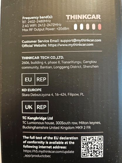 OBD2 Diagnosegerät, ThinkScan 672 Diagnosegerät Auto Mit 28+ Reset-Funktion Und