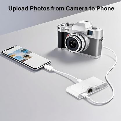 4-in-1 Lightning HDMI/USB/Ethernet Adapter für iPhone/iPad
