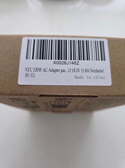 230W AC Adapter für HP Omen 15 16 17 Victus 16 ZBook Ladegerät