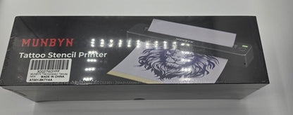 Tattoo Drucker 300 DPI Bluetooth Stencil Thermodrucker