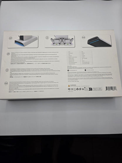design D3 PS5 Slim Kühlstand RGB Ladestation 2 Ventilatoren