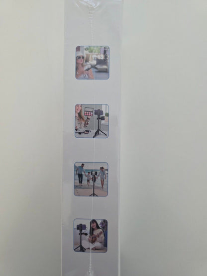 Mini Selfie-Stick Stativ 55cm, Kugelkopf, Kaltschuh bis 55 cm Länge