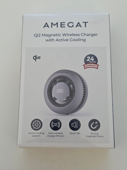 Qi2 15W Wireless Charger MagSafe für iPhone 16/15/14 mit Kühler