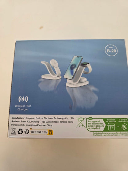 3in1 Mag-Safe Ladestation für iPhone 16 & Apple Watch