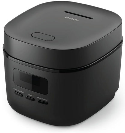 Philips Mini-Reiskocher 3000-Serie, 0,54L, 5 Funktionen, Schwarz