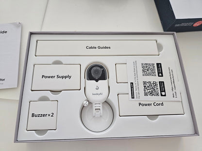 Babyphone Ai Smart APP Intelligente Schlafanalyse, Erstickungsalarm, WLAN 2K HD